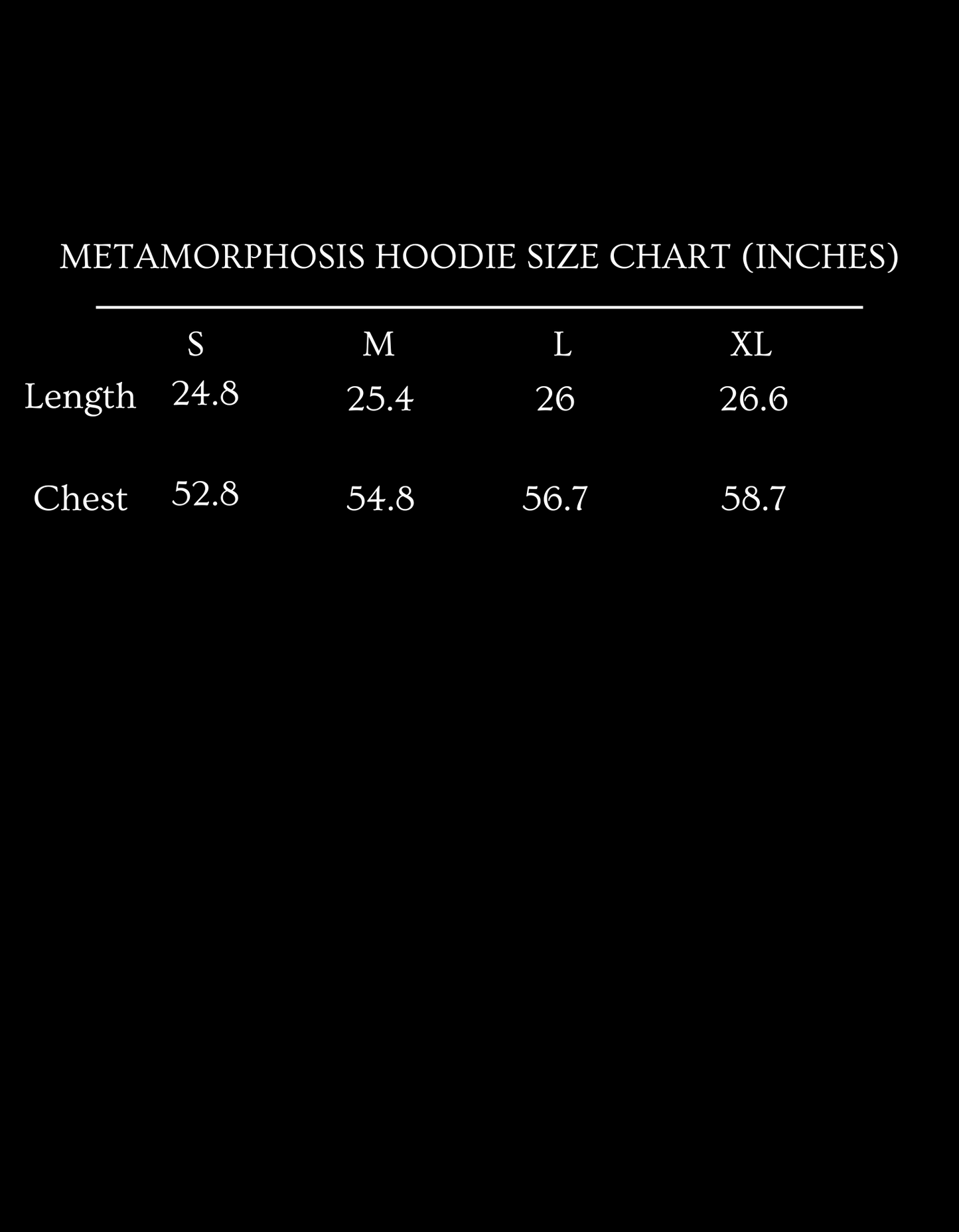 METAMORPHOSIS HOODIE