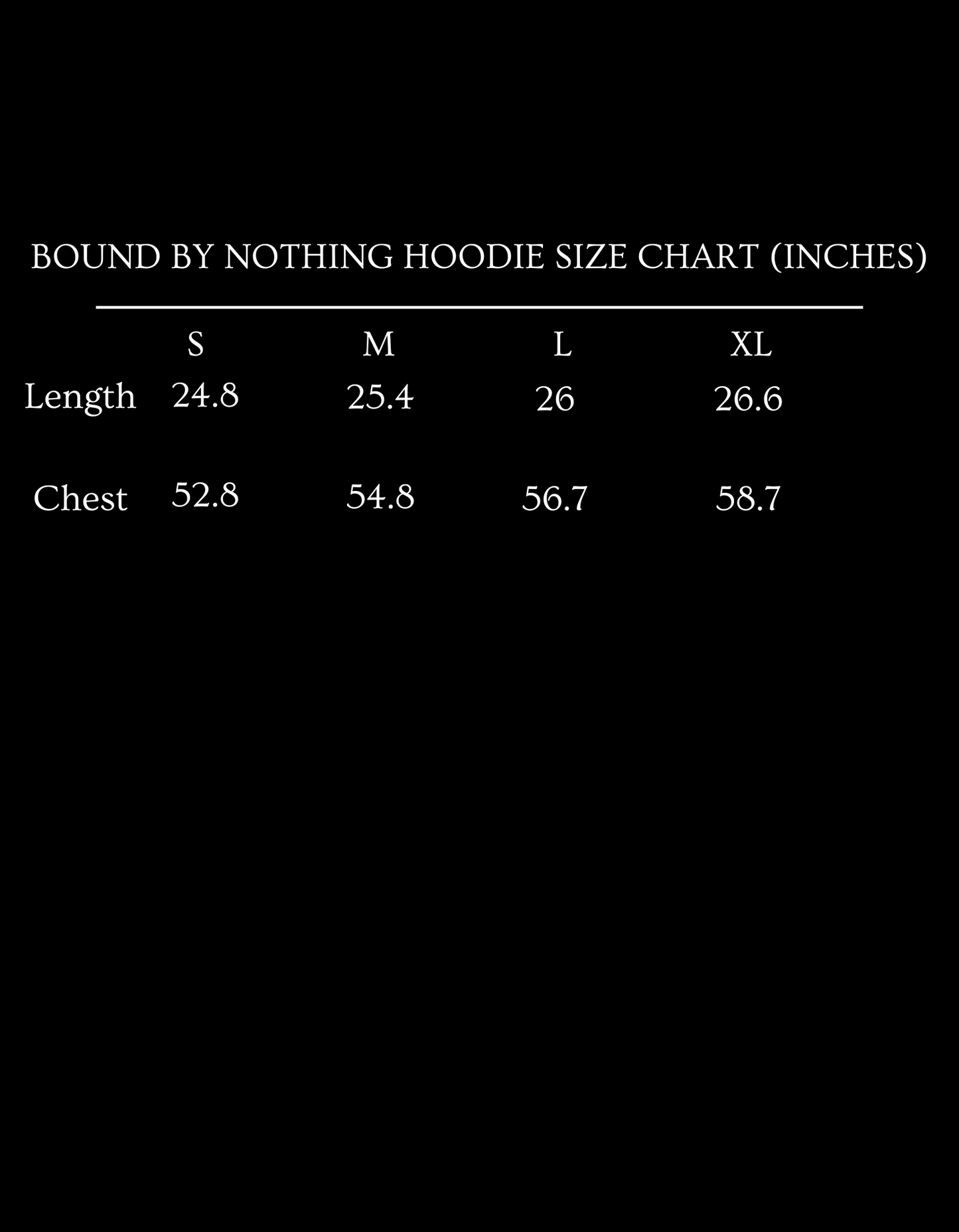 BOUND BY NOTHING HOODIE